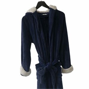 L.L. Bean Soft Blue Fleece Jacket